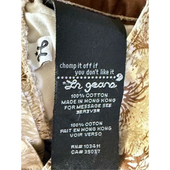 LRG  unique print of trees or branches Cargo Short SZ 34 - Picture 10 of 10